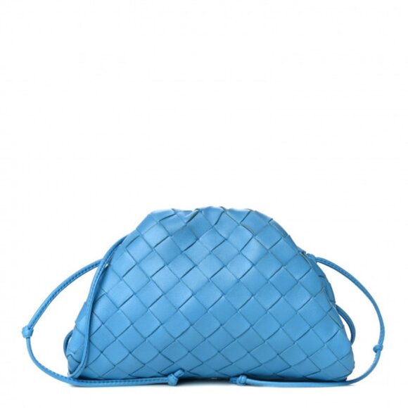 Bottega Veneta Leather Intrecciato The Pouch Mini Shoulder Bag - Excellent state - Picture 3 of 3